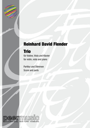 Trio fr Violine, Viola und Klavier Partitur und Stimmen