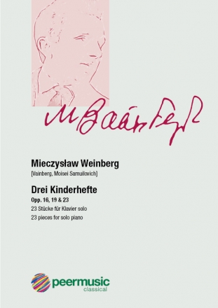 Drei Kinderhefte op.16, op.19 und op.23 fr Klavier
