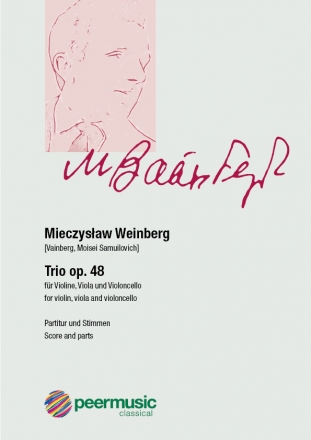 Trio op.48 fr Violine, Viola und Violoncello Partitur und Stimmen