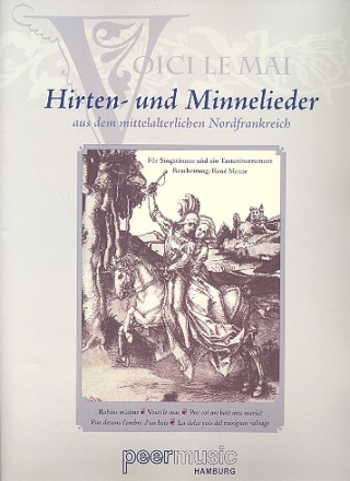 Hirten- und Minnelieder aus dem mittelalterlichen Frankreich fr Singstimme und Tasteninstrument,  Partitur