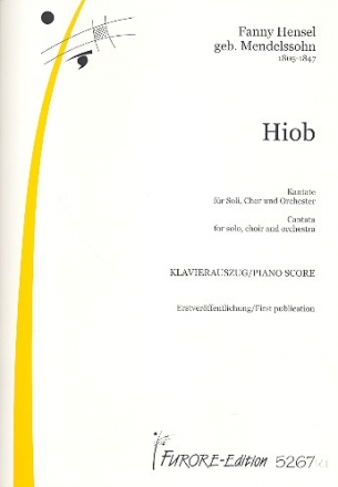 Hiob fr Soli, Chor Orchester Klavierauszug