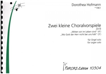 2 kleine Choralvorspiele fr Orgel