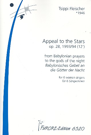 Appeal to the Stars op.28 fr 6 Sngerinnen Partitur