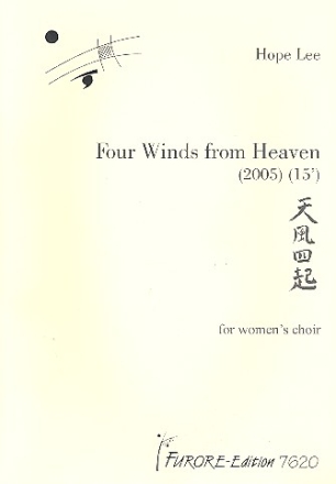 Four Winds from Heaven for female chorus a cappella score (en/chin)
