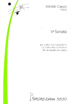 Sonate Nr.5 fr Violoncello und Klavier