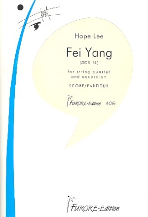 Fei Yang for accordion, 2 violins, viola and cello score and parts