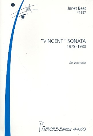 Vincent Sonata fr Violine solo