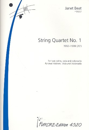 String Quartet no.1 score and parts