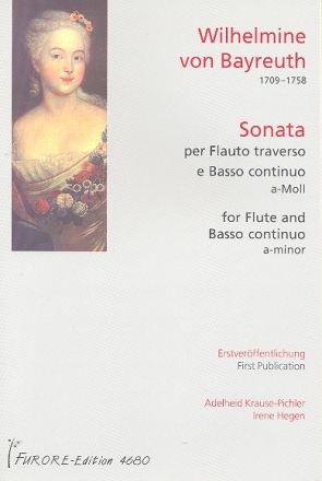 Sonate a-Moll fr Flte und Bc