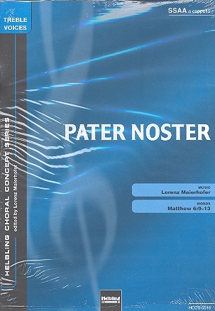 Pater Noster fr Frauenchor a cappella Partitur (la)