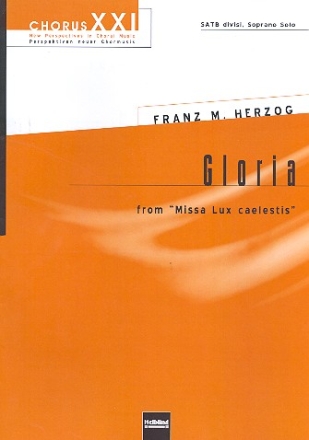 Gloria fr Sopran und gem Chor a cappella partitur