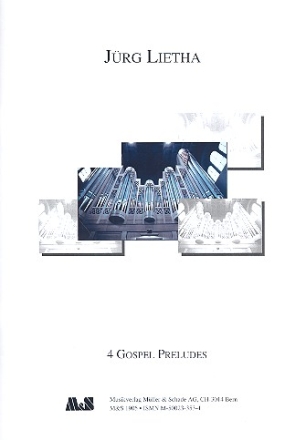 4 Gospel Preludes  fr Orgel