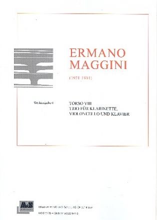 Torso 8 Trio fr Klarinette, Violoncello und Klavier