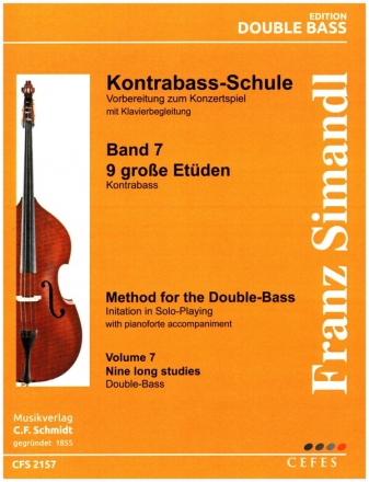 Schule Teil 2 Band 7 fr Kontrabass und Klavier Kontrabass-Stimme