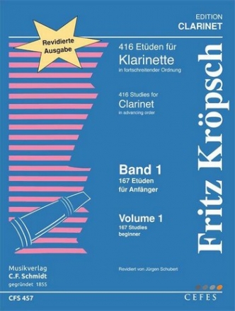 167 Etden fr Klarinette Neuausgabe 2015