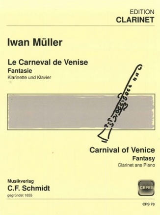 Fantasie ber 'Carnaval de Venise' fr Klarinette und Klavier