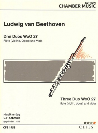 3 Duos fr Flte (Violine, Oboe) und Viola Stimmen