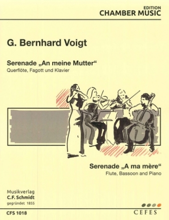 Serenade an meine Mutter fr Flte, Fagott und Klavier Stimmen