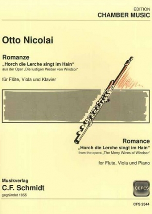 CFS2344 Horch die Lerche singt im Hain fr Flte, Viola und Klavier