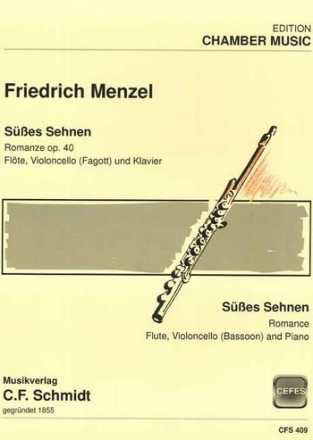 CFS409 Romanze Ses Sehnen op.40 fr Flte, Violoncello (Fag.) und Klavier