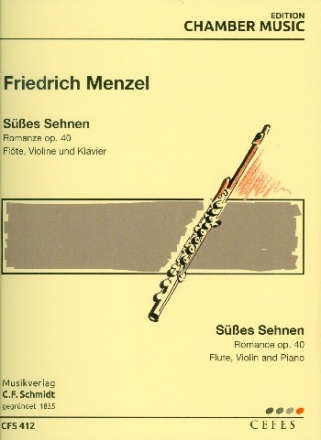 Ses Sehnen op.40 fr Flte, Violine und Klavier Stimmen