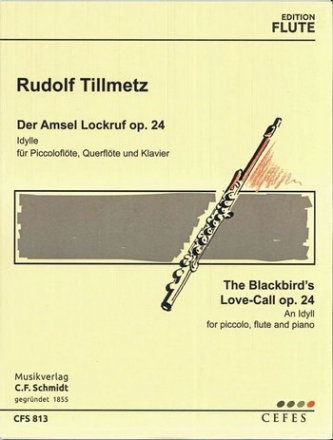 Der Amsel Lockruf op.24 fr Flte und Klavier
