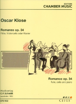 CFS932 Romanze op. 34 fr Flte, Violoncello und Klavier