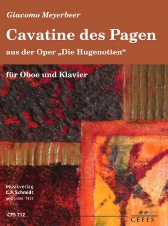 Cavatine des Pagen aus Die Hugenotten fr Oboe und Klavier