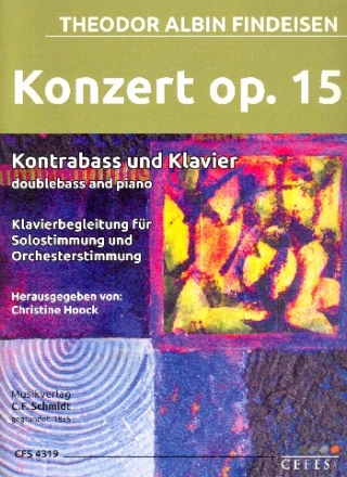 Konzert Nr.1 op.15 fr Kontrabass und Orchester Klavierauszug (Kontrabass und Klavier)