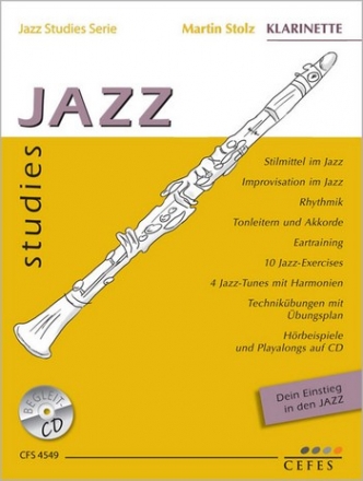 Jazz Studies (+CD): fr Klarinette