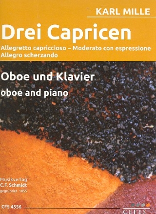 3 Capricen fr Oboe und Klavier