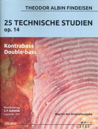 25 technische Studien op.14 fr Kontrabass