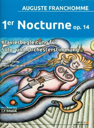 Nocturne Nr.1 op.14 fr Kontrabass und Klavier (Klavierbegleitung in Solo- und Orchesterstimmung)