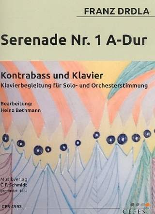 Serenade A-Dur Nr.1 fr Kontrabass und Klavier