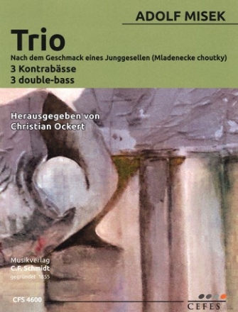 Trio fr 3 Kontrabsse Partitur und Stimmen