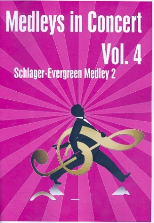 Schlager-Evergreen-Medley Band 2: fr Salonorchester Partitur und Stimmen