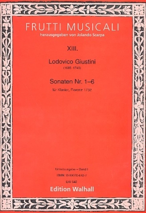 12 Sonaten op.1 Band 1 (Nr.1-6) fr Klavier