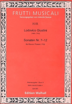 12 Sonaten op.1 Band 2 (Nr.7-12) fr Klavier