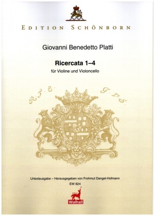 4 Ricercatas fr Violine und Violoncello 2 Spielpartituren