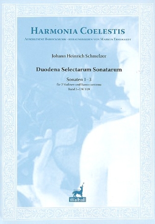 Duodena selectarum sonatarum Band 1 (Nr.1-3) fr 2 Violinen und Bc Partitur und Stimmen (Bc nicht ausgesetzt)