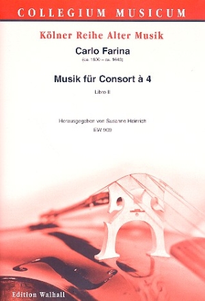 Musik fr Consort  4 Band 2 fr 4 Instrumente Partitur