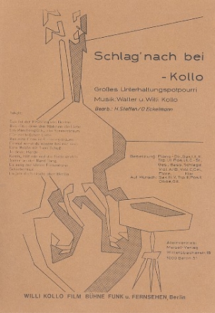 Schlag nach bei Kollo: fr Salonorchester Ergnzungsstimmen