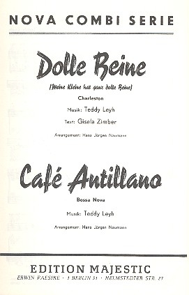 Dolle Beine   und  Cafe Antillano: fr Combo
