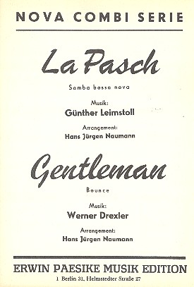 La Pasch   und   Gentleman: fr Combo