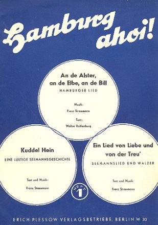 Hamburg Ahoi Band 1 fr Akkordeon
