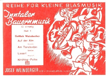 Inntaler Bauernmusik Band 1 fr kleines Blasorchester Stimmensatz