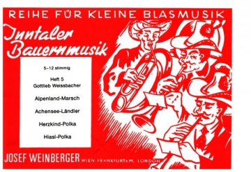 Inntaler Bauernmusik Band 5 fr kleine Blasmusik Stimmensatz