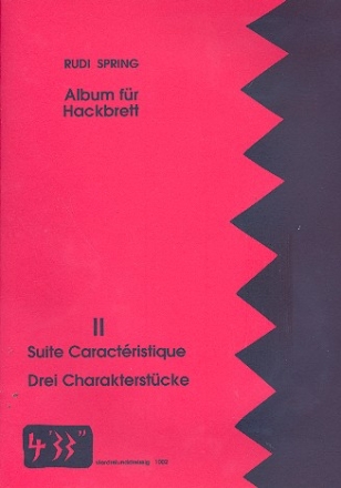 Album fr Hackbrett Band 2 fr Hackbrett und Melodieinstrument Spielpartitur