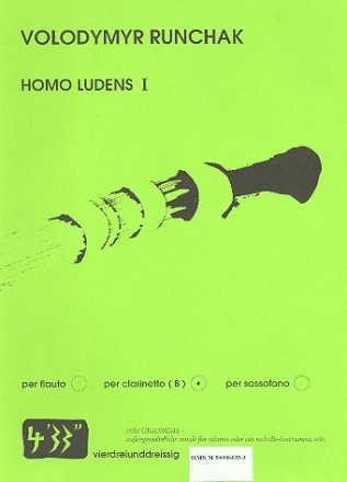 Homo ludens Nr.1 fr Klarinette