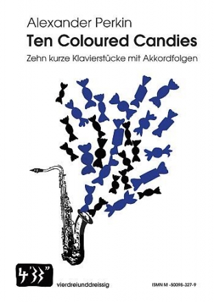10 coloured Candies fr Klavier und B-Instrument (Instrumente/Gesang ad lib) Spielpartitur